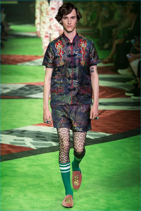 gucci men's wear 2017